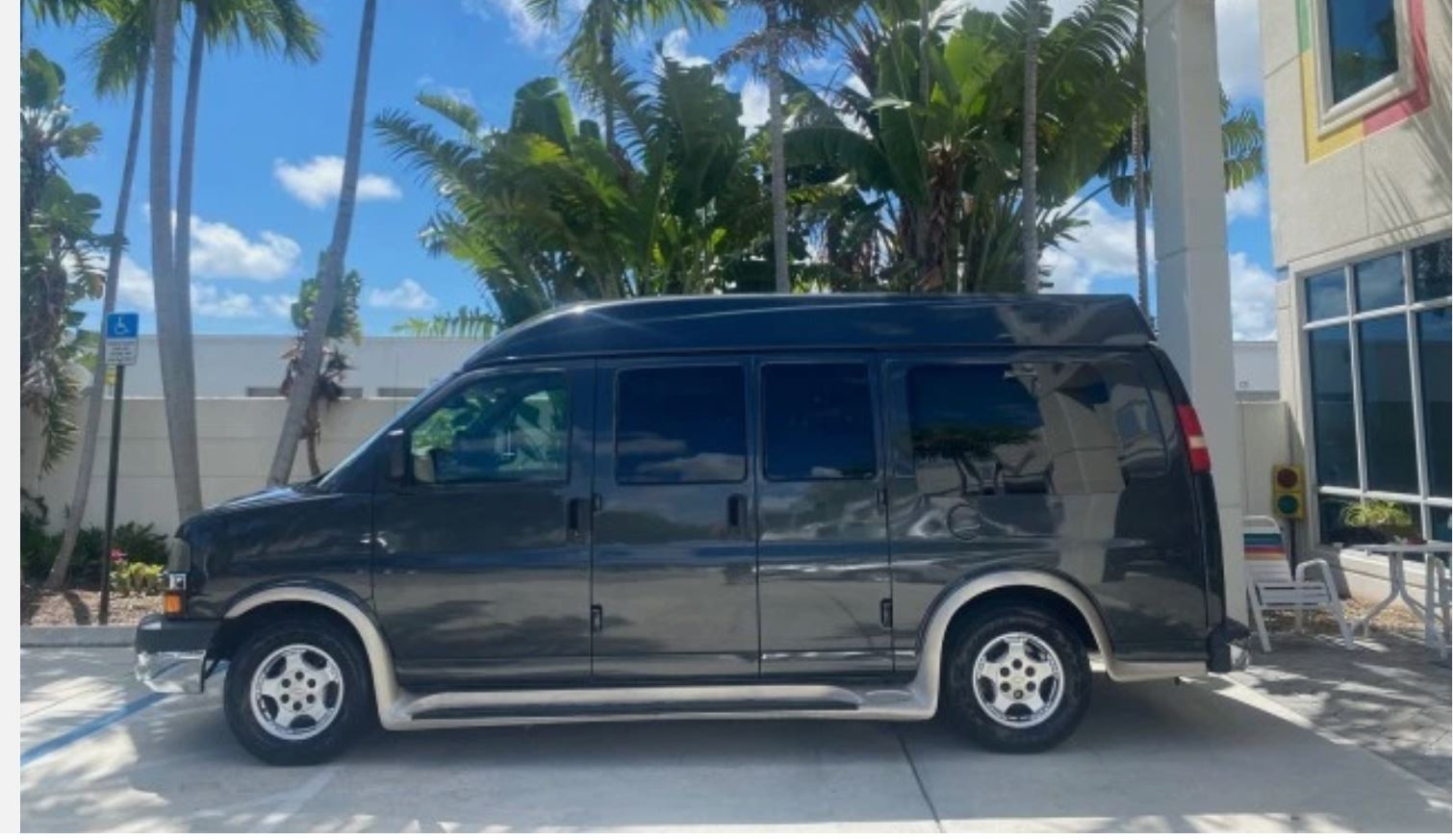 Custom Chevy Express Van  Short Wheel Base Running Boards (2003 - 2026) - $1590.00 (Part #CH-019-SB)